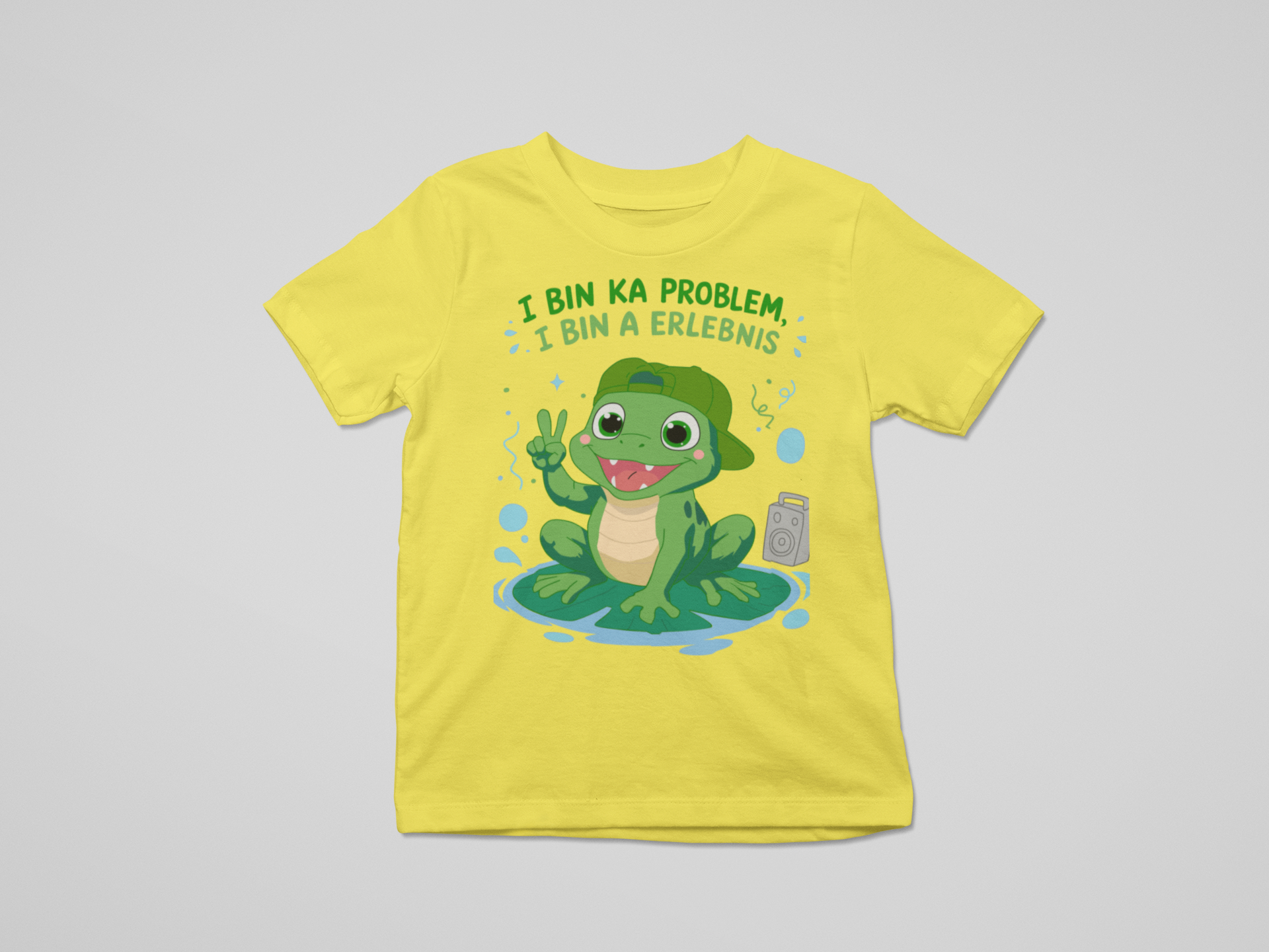 Erlebnisfrosch | Kinder T-Shirt Rundhals