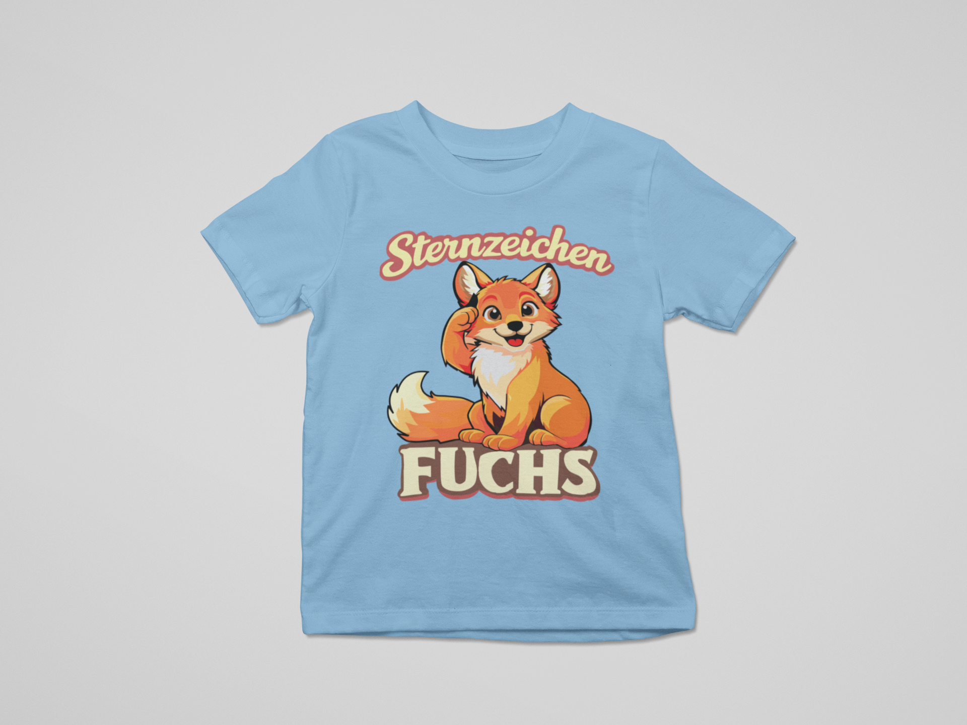 Sternzeichen Fuchs | Kinder T-Shirt Rundhals