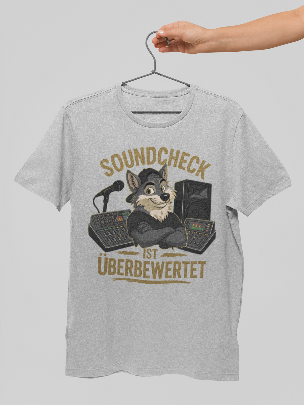 Soundcheck wird überbewertet | T-Shirt Herren Rundhals