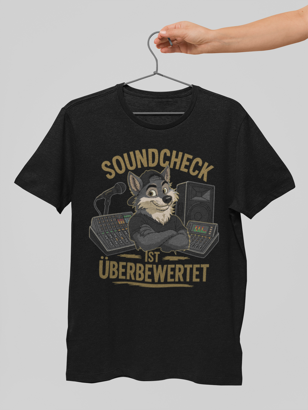 Soundcheck wird überbewertet | T-Shirt Herren Rundhals