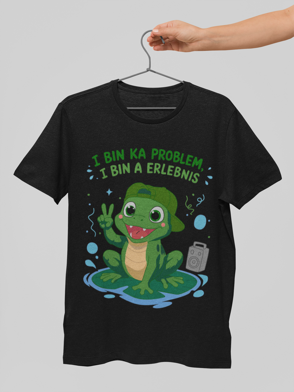 Erlebnisfrosch | T-Shirt Herren Rundhals