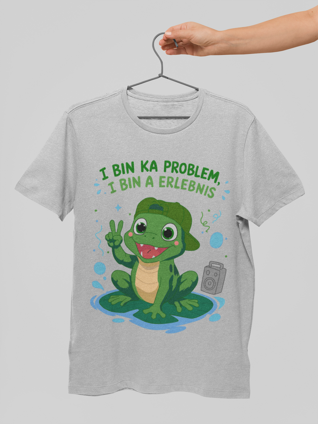 Erlebnisfrosch | T-Shirt Herren Rundhals