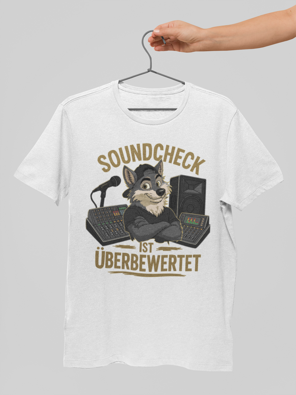 Soundcheck wird überbewertet | T-Shirt Herren Rundhals