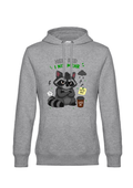 I'm not saying anything more today - Raccoon - Men's Hoodie