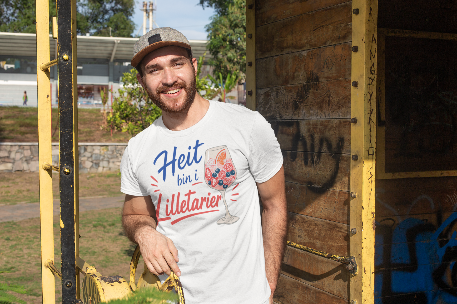 Lilletarier | T-Shirt Herren Rundhals