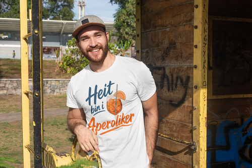 Erlebnisfrosch | Men's Round Neck T-Shirt