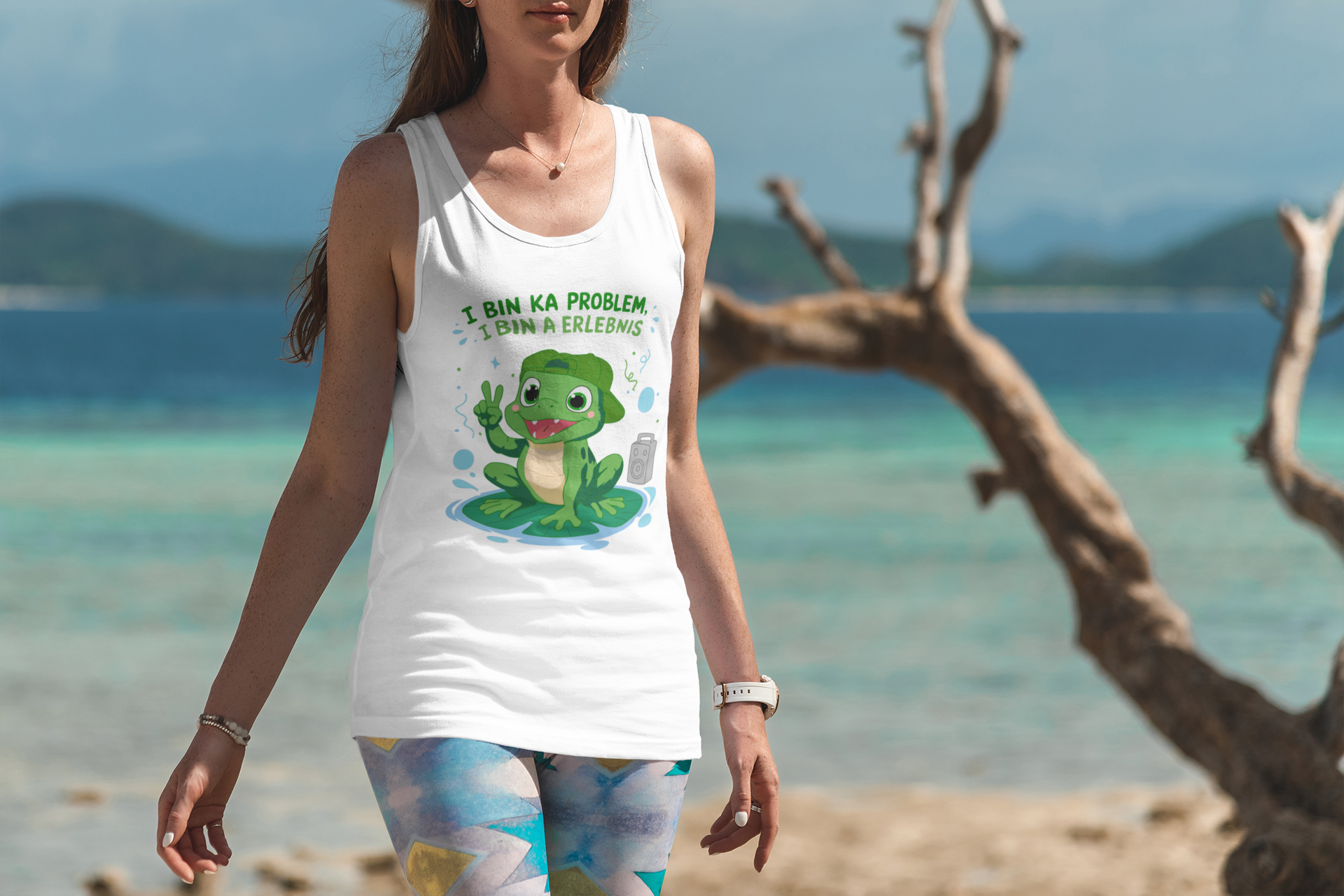Erlebnisfrosch | Damen-Tanktop