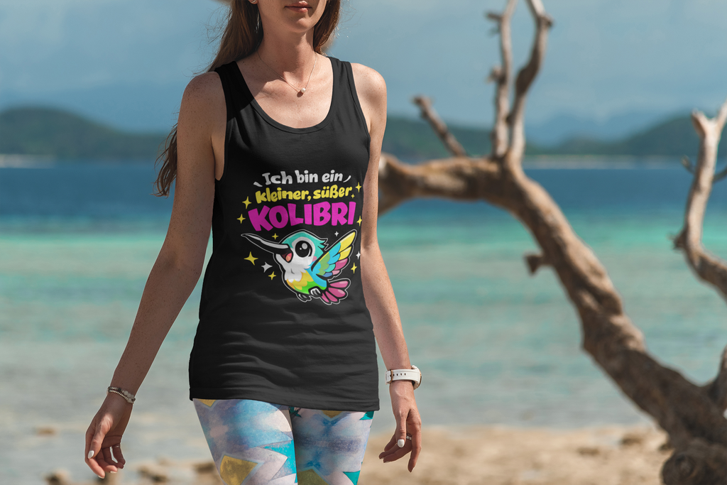 Kleiner, süßer Kolibri | Damen-Tanktop